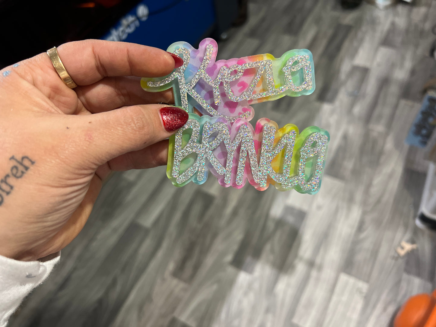 90’s Vibes Bag Tag