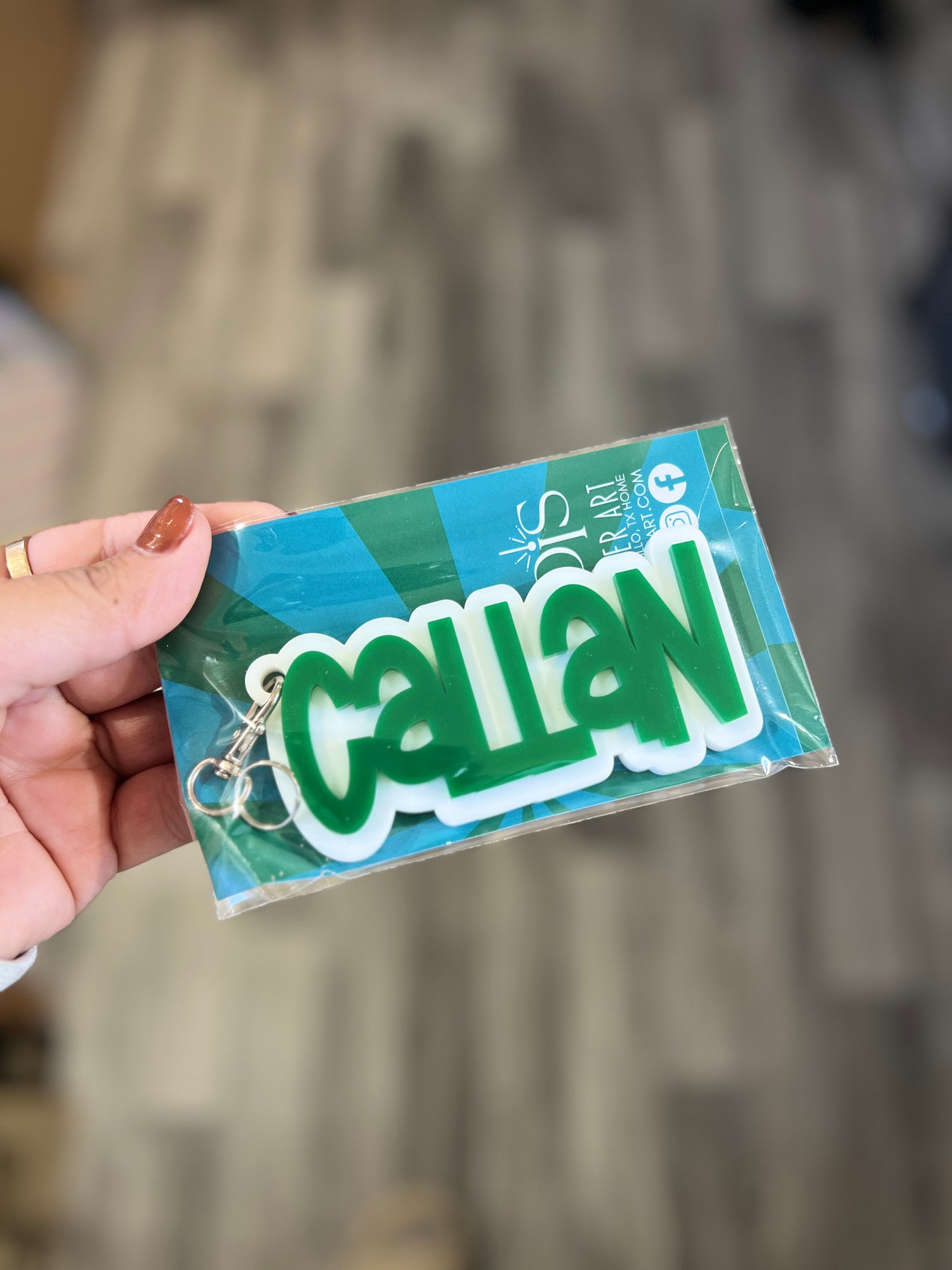Mystery Colors Bag Tag (Please see description before ordering)