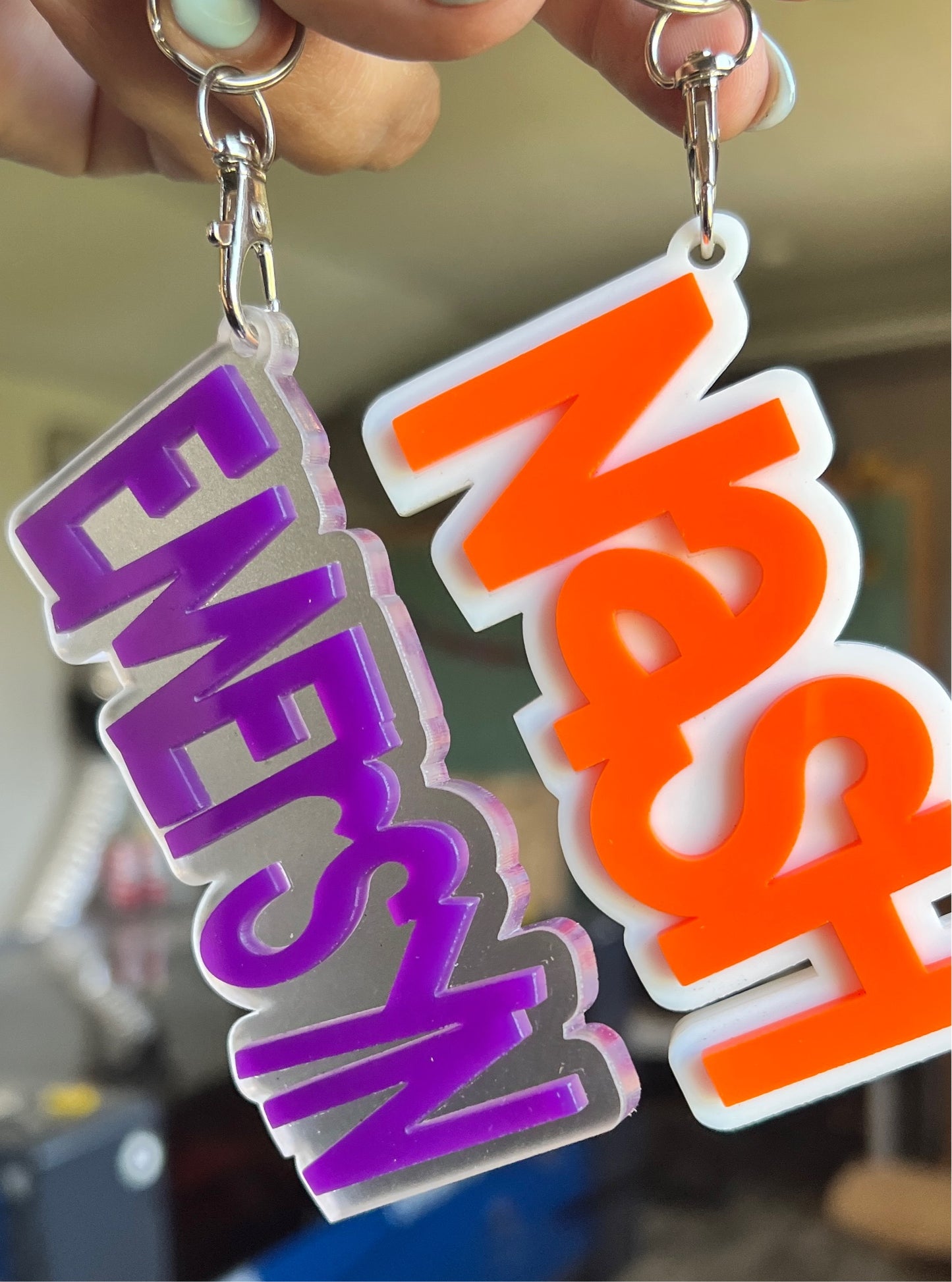 Name Bag Charm / Bag Tag