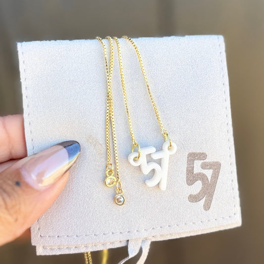 Acrylic Charm Necklace