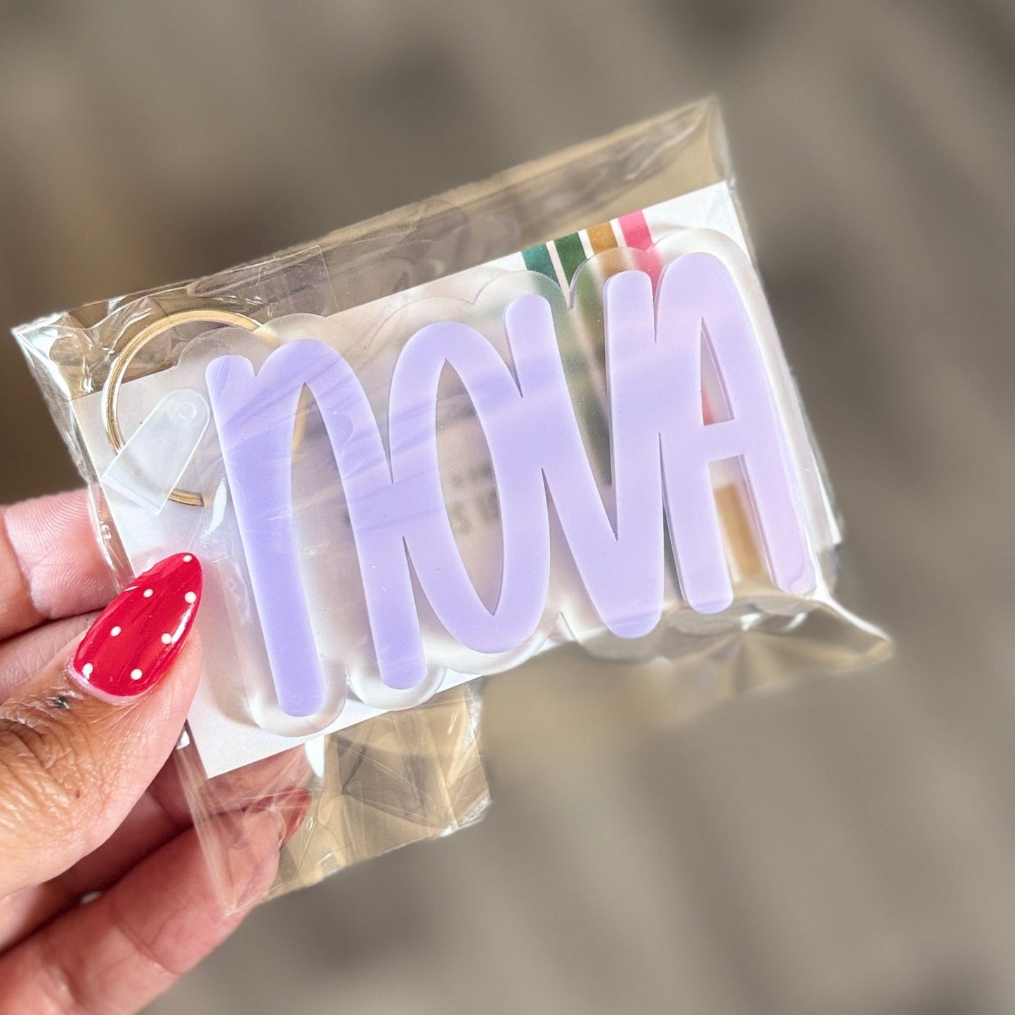 Name Bag Charm / Bag Tag