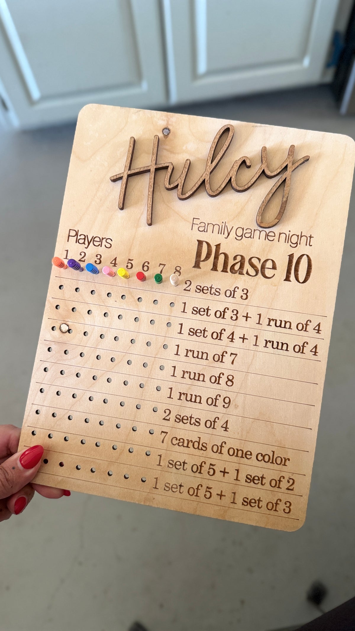 Phase 10 Game Tracker