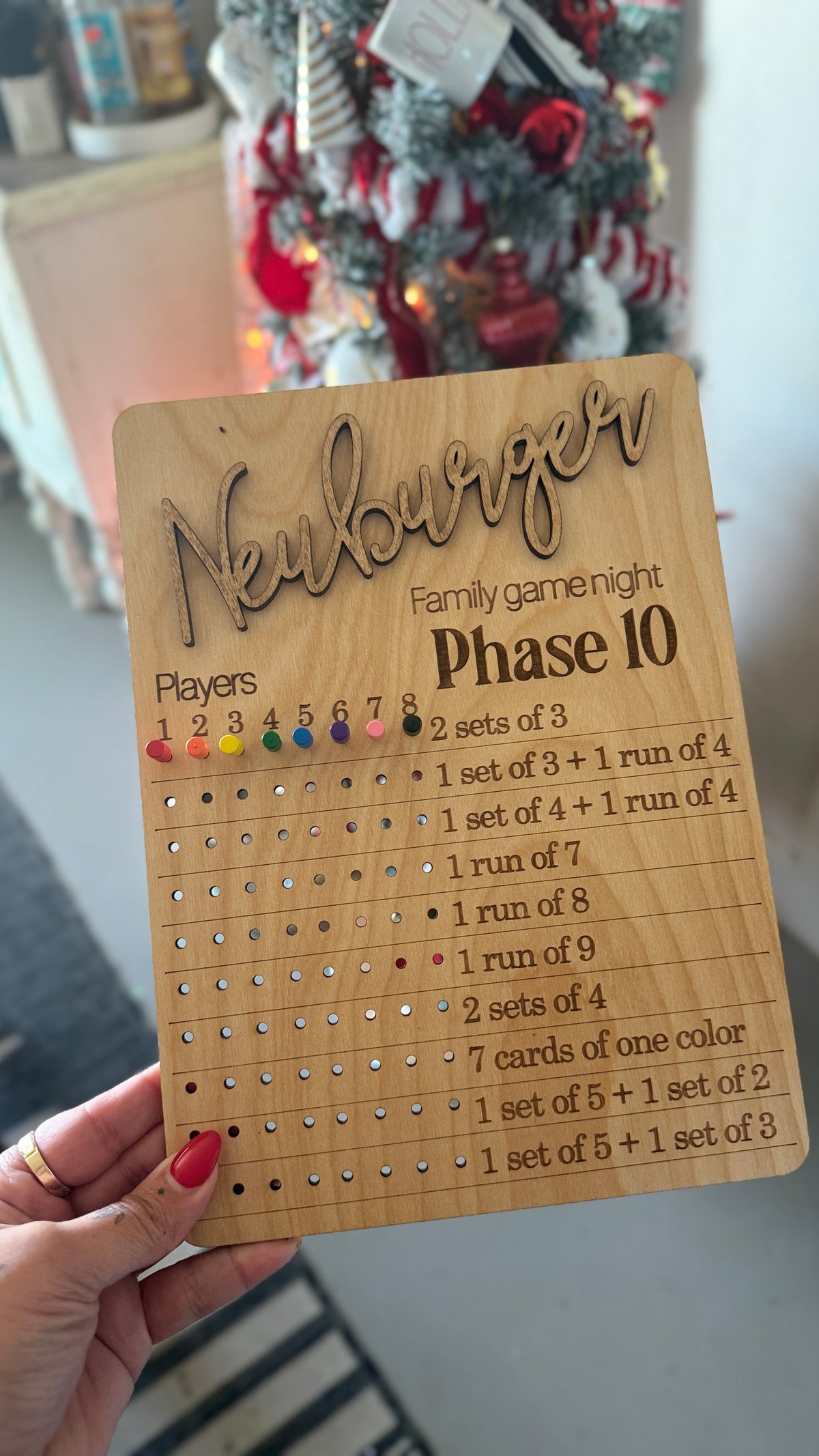 Phase 10 Game Tracker