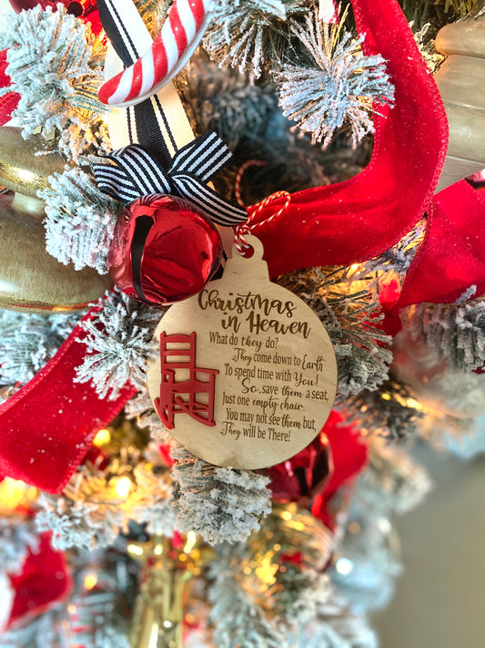 Christmas in Heaven Ornament